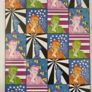 Vintage  Peter Max 1,2,3, Infinity 1970 Mayor Lindsay 11”x16” Poster